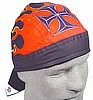 Cross & Flames, Sweatband Headwrap^